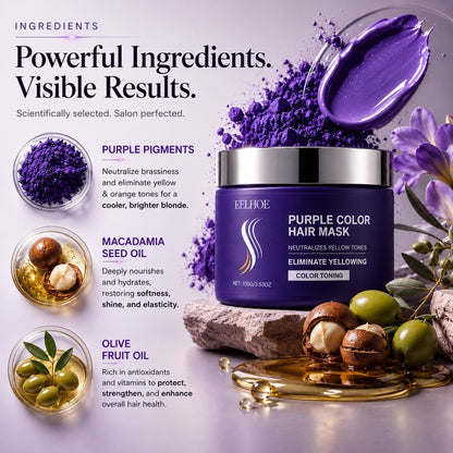 VioletLock™ Anti Brass Hair Mask